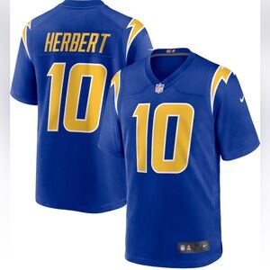 Los Angeles Chargers Justin Herbert Nike Royal Alternate Game Jersey